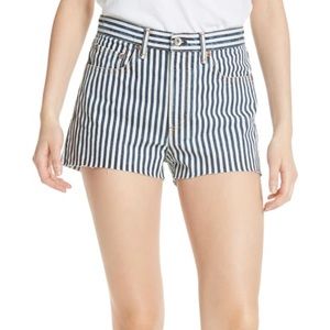 rag & bone/JEAN Justine High Waist Cutoff Shorts